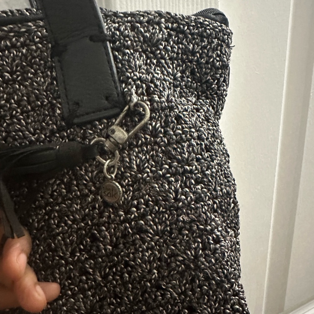 The Sak Black and Gray Women's Shoulder Bag